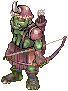 Orc Bowman Sprite